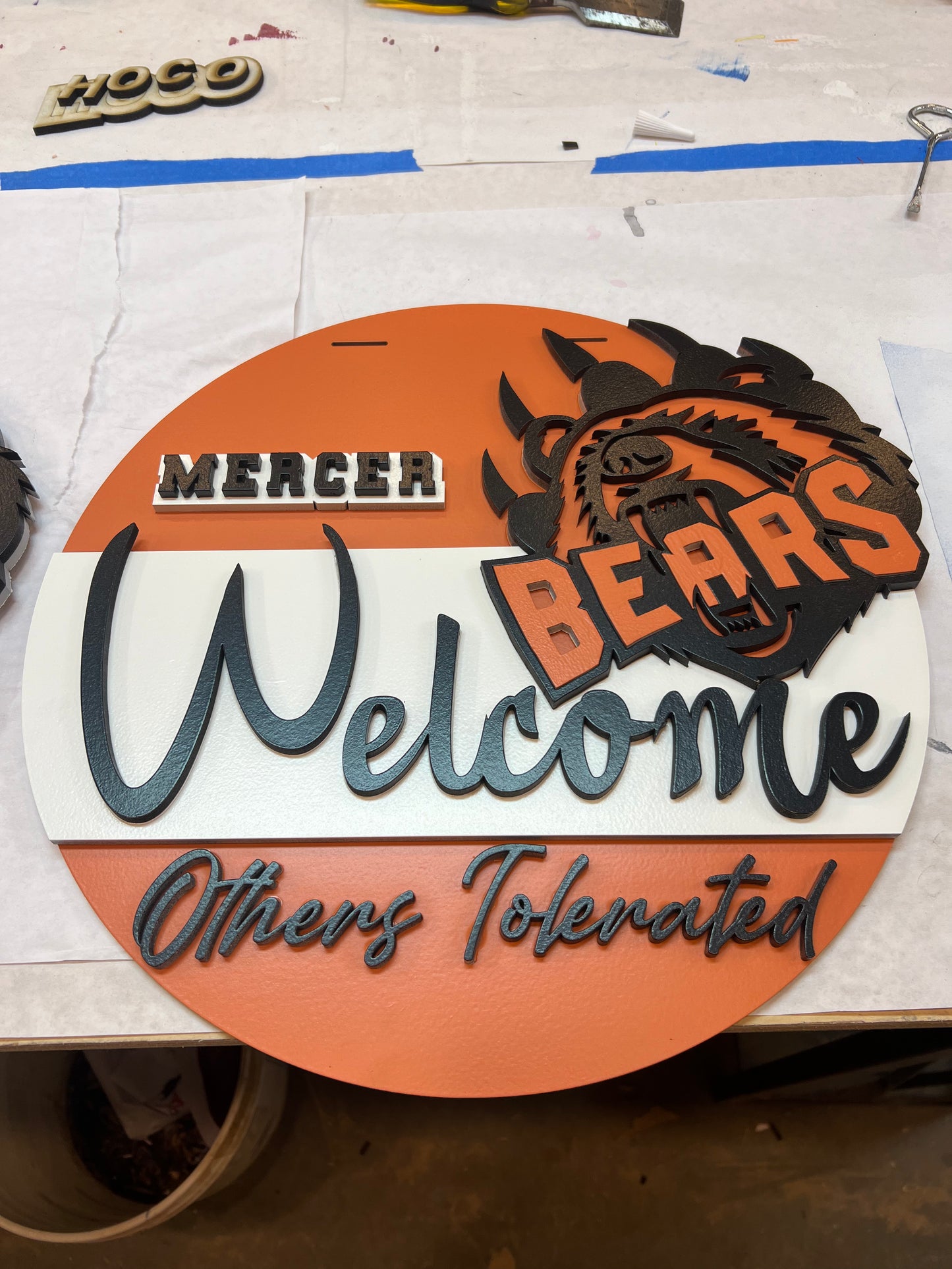 6 16" Door / Wall Hanger Mercer