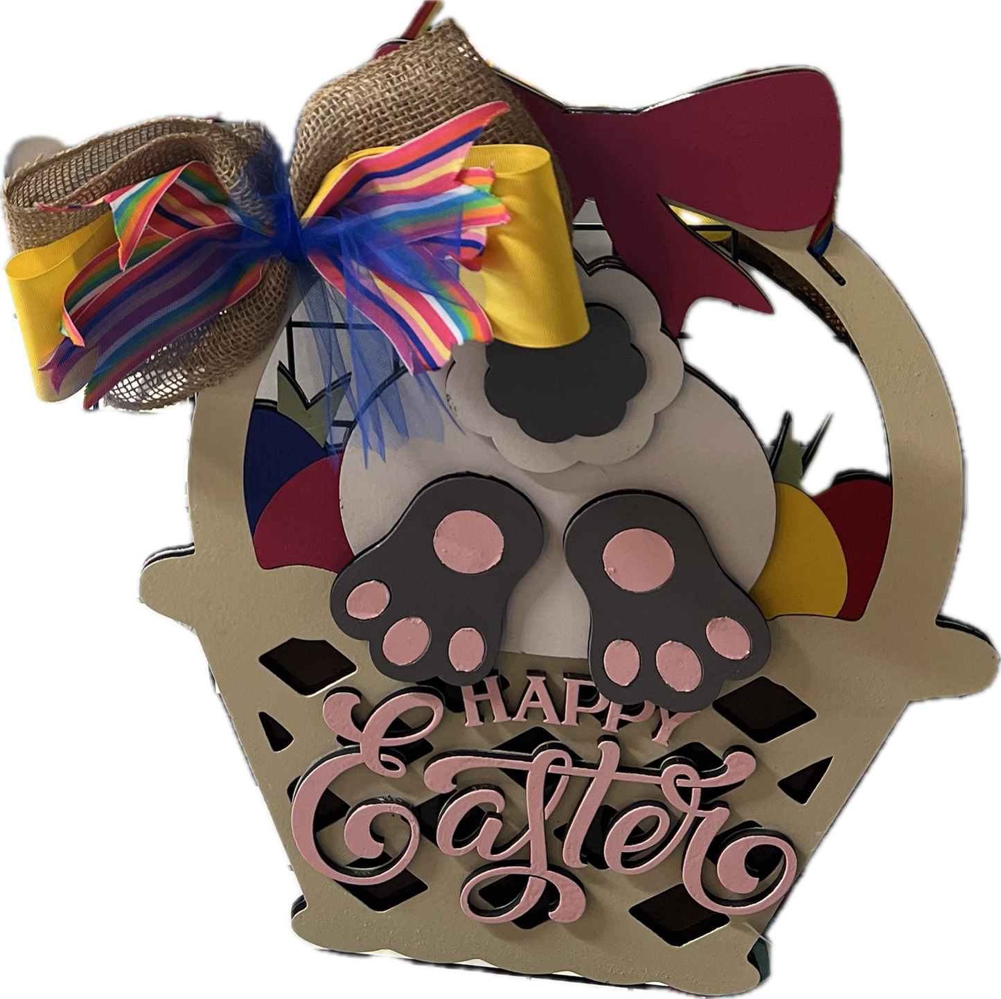 5 16” Happy Easter Door Hanger