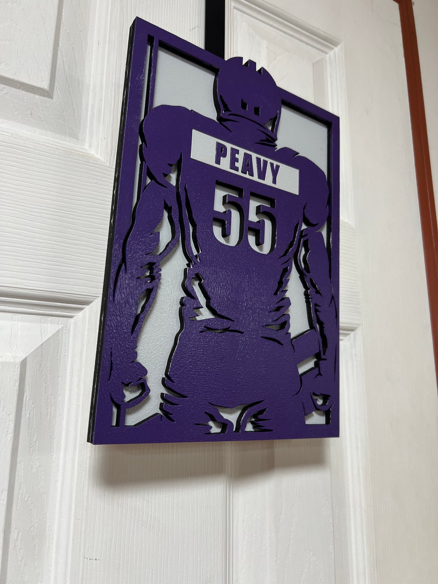 9 custom player plaque