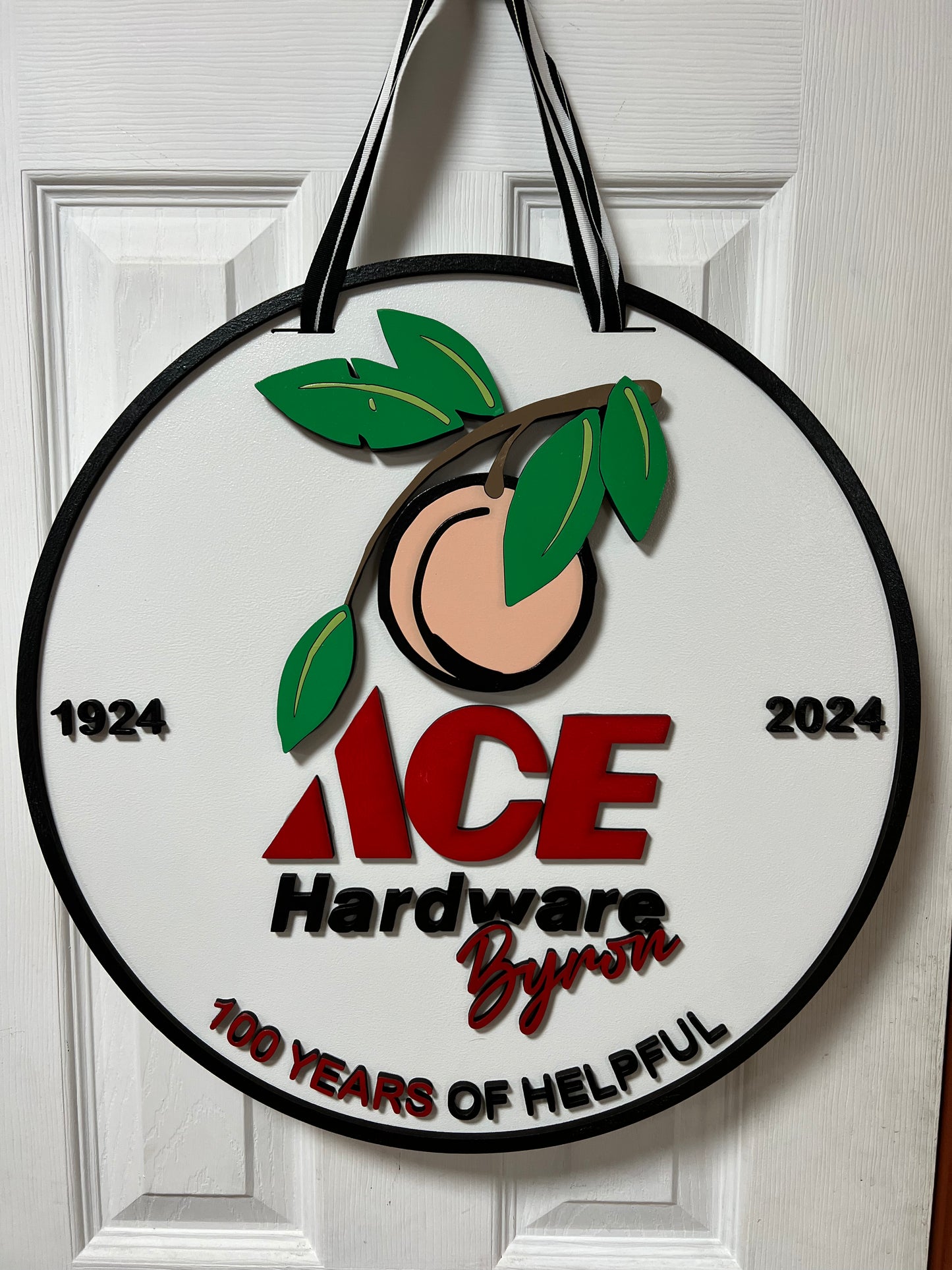 9 custom store sign 22"