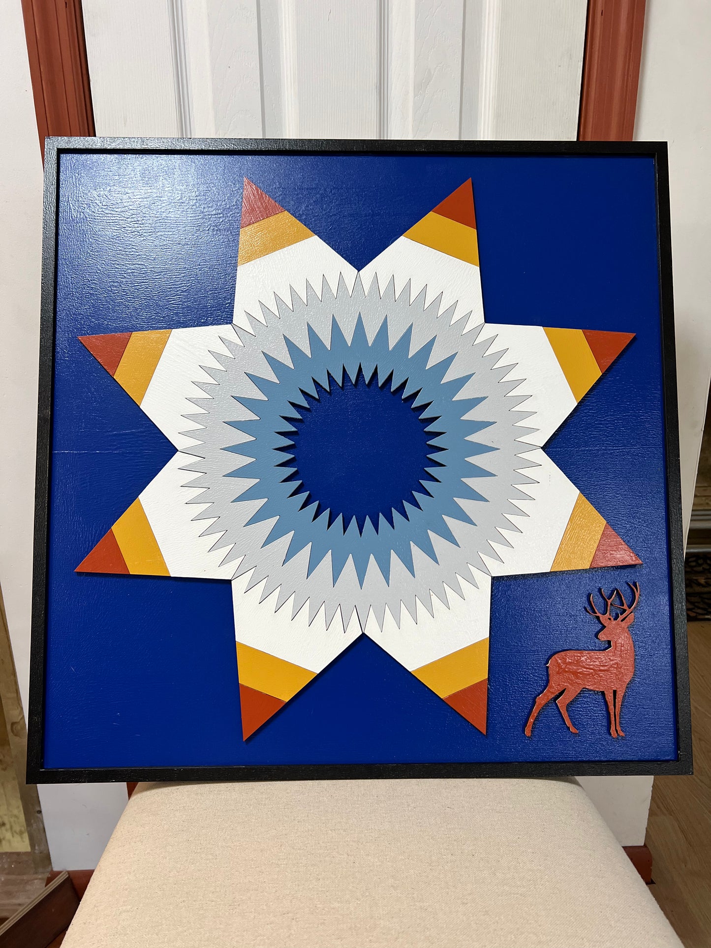 9 24x24 custom quilt pattern wall hanger
