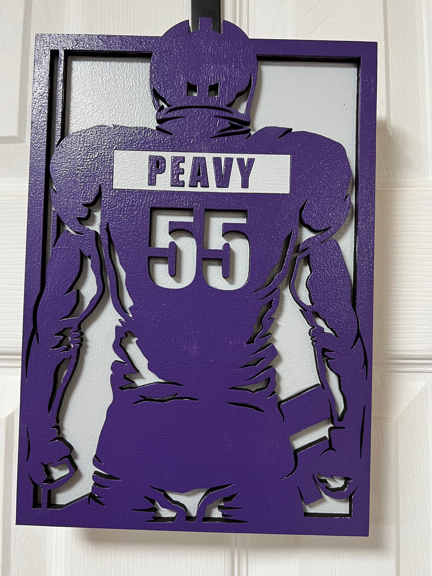9 custom player plaque