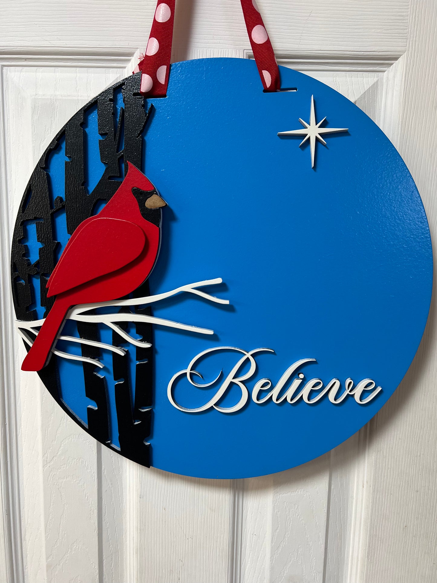 5 16" Cardinal decor