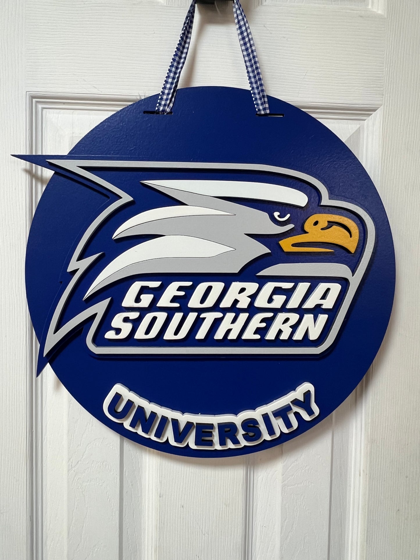 6 16: Georgia Southern door decor
