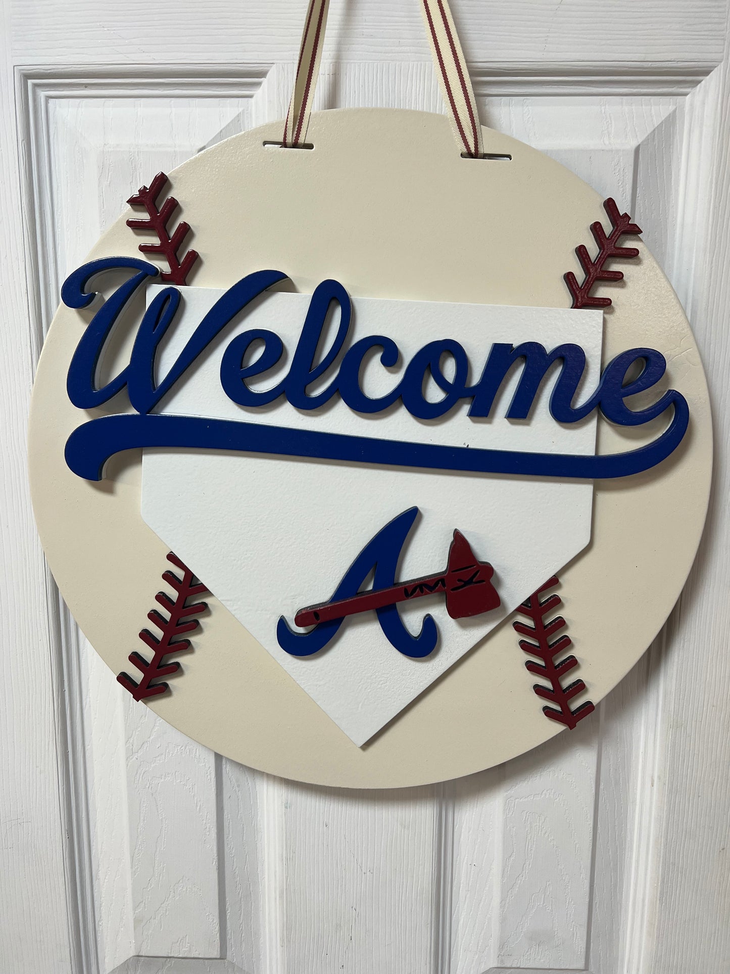 7 - 16in Atlanta Baseball Welcome