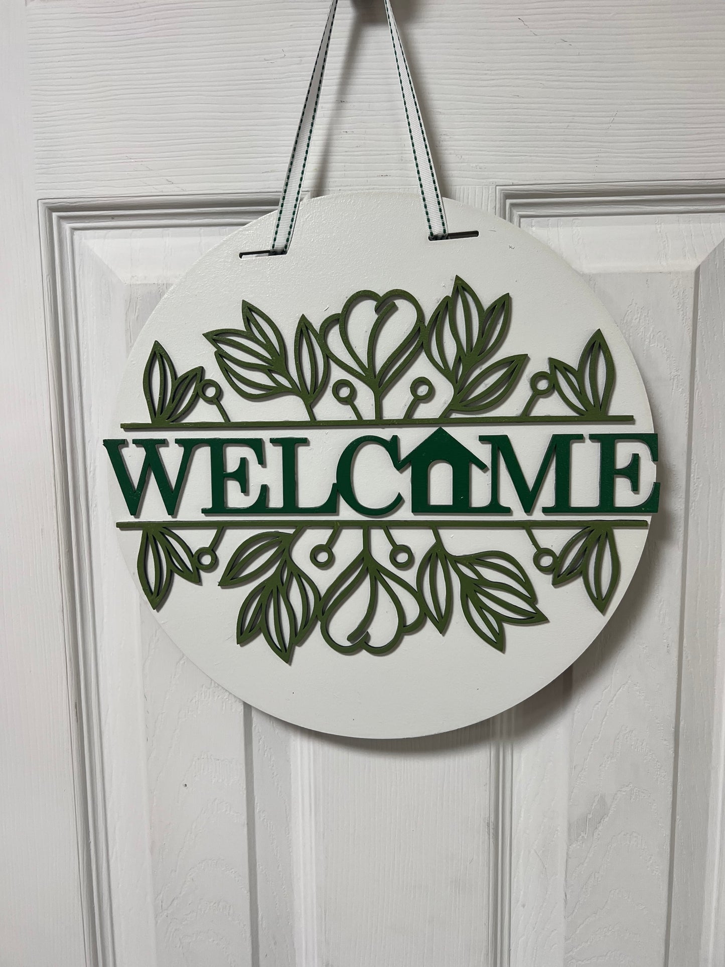 3 - 12in Welcome flowers