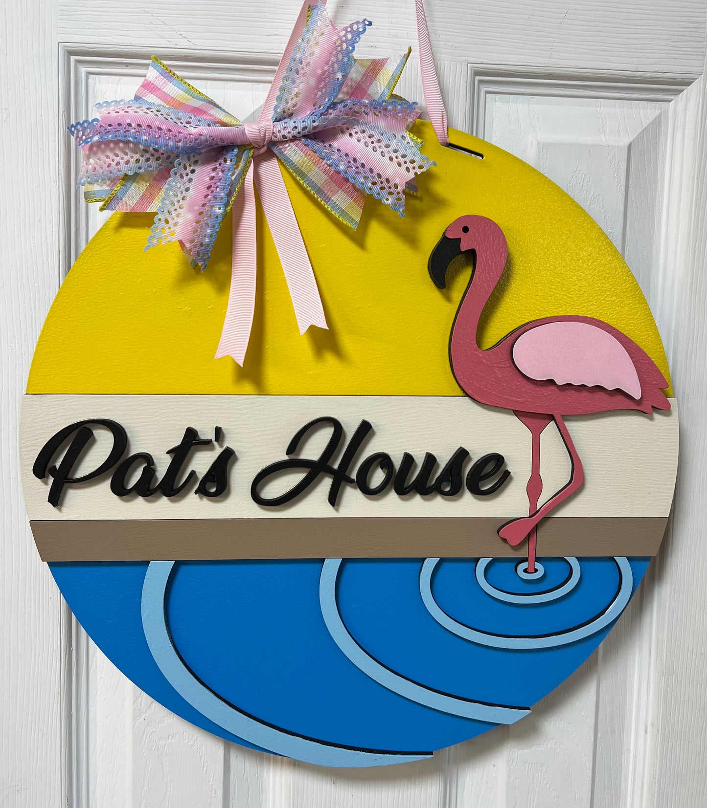 9 - 16in Custom Flamingo