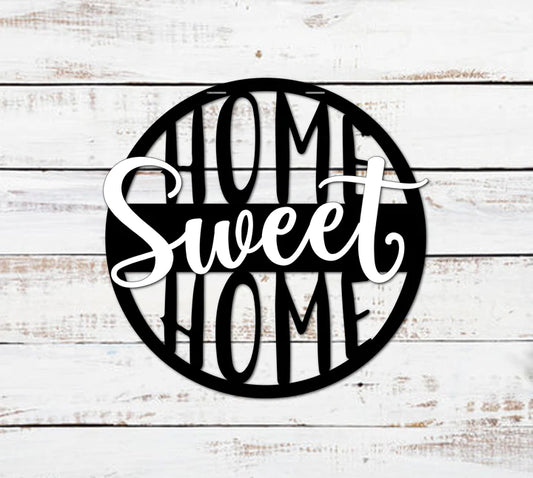 16” Home Sweet Home Font Only Door Hanger