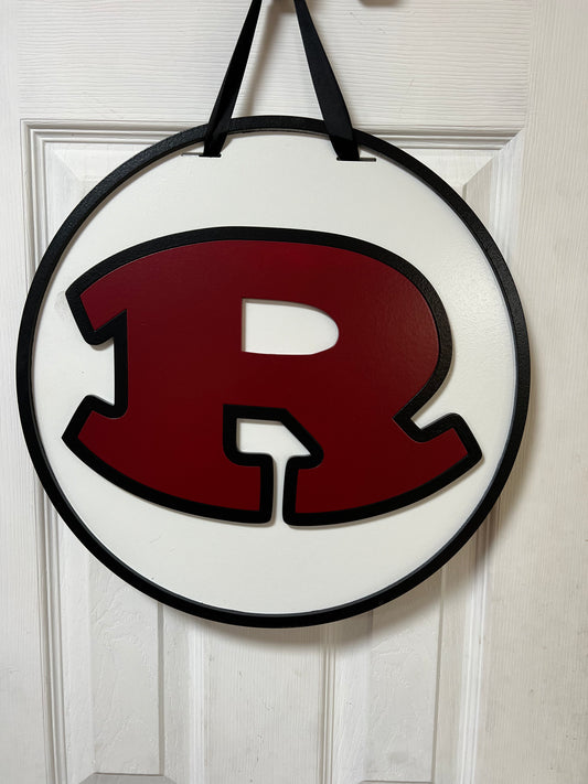 3 16" Door / Wall Hanger Warner Robins HS.