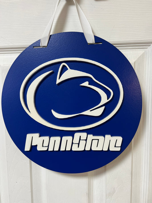 1 12" Penn State decor