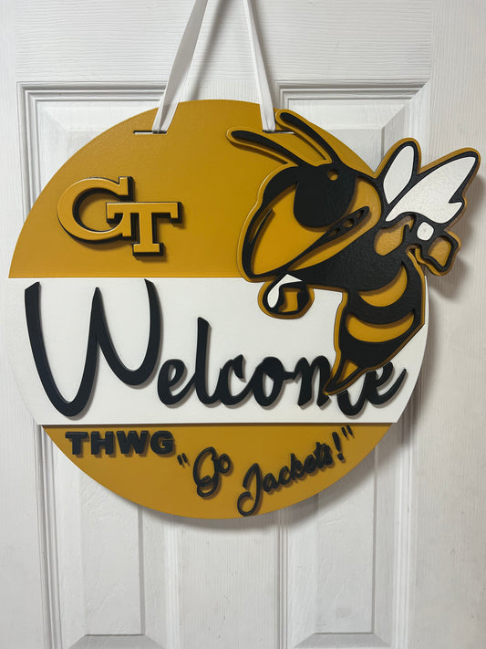 1 16" Ga Tech door hanger