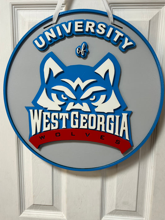 1 16" West Georgia decor sign