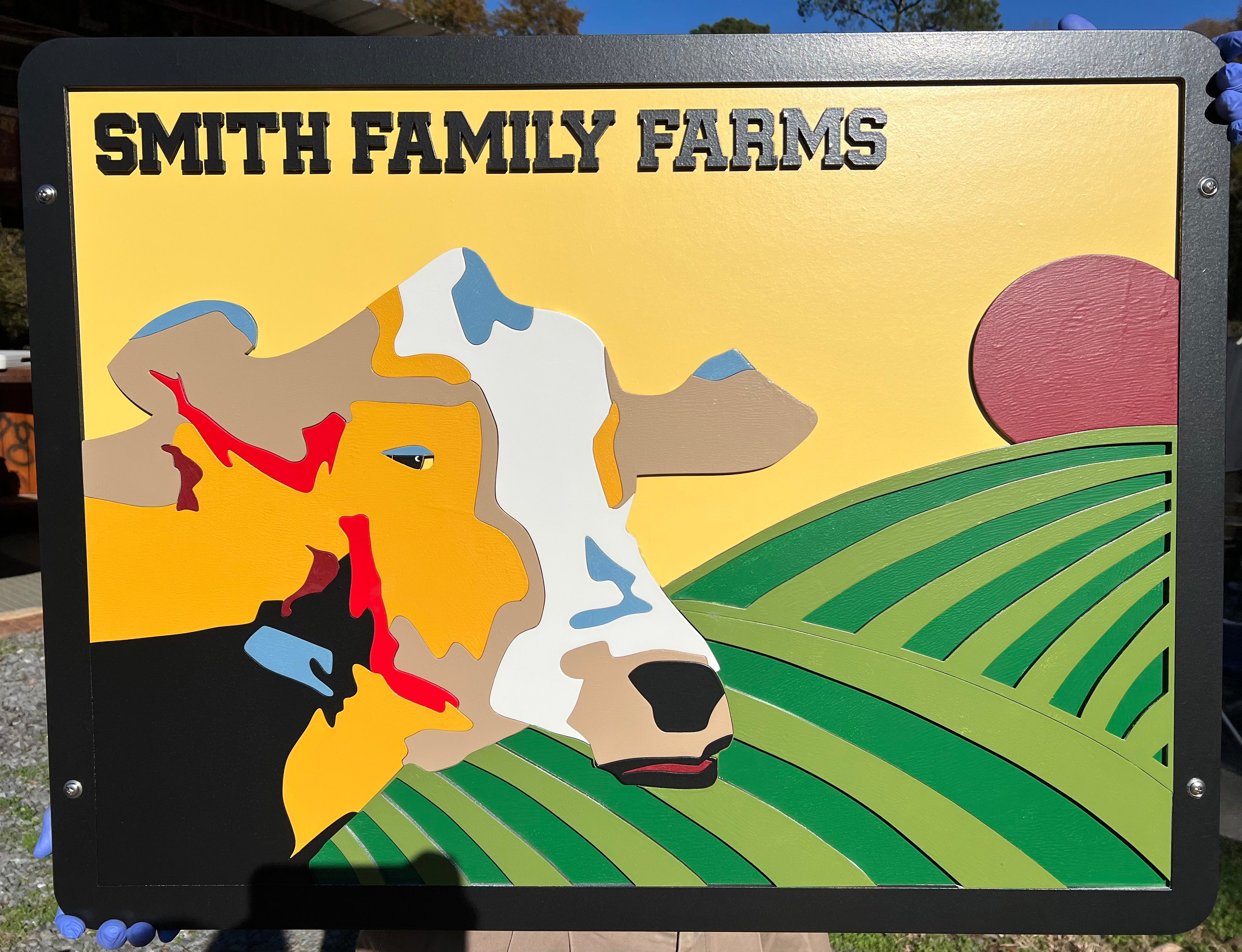 Jones Farm Sign 9 24 x 36 Custom Farm Sign – SignHunt
