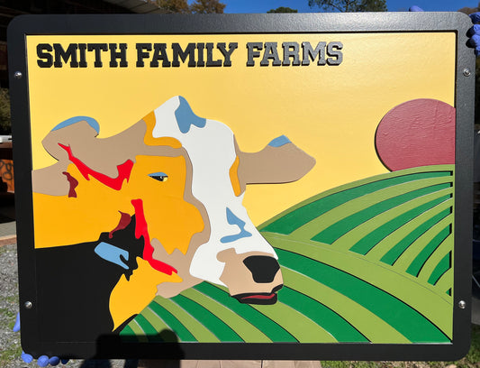 9  24 x 36 Custom Farm Sign