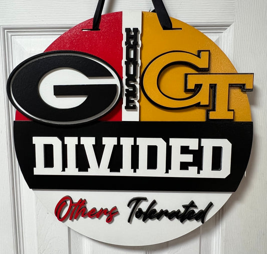 6 - 16in UGA & GT House Divided
