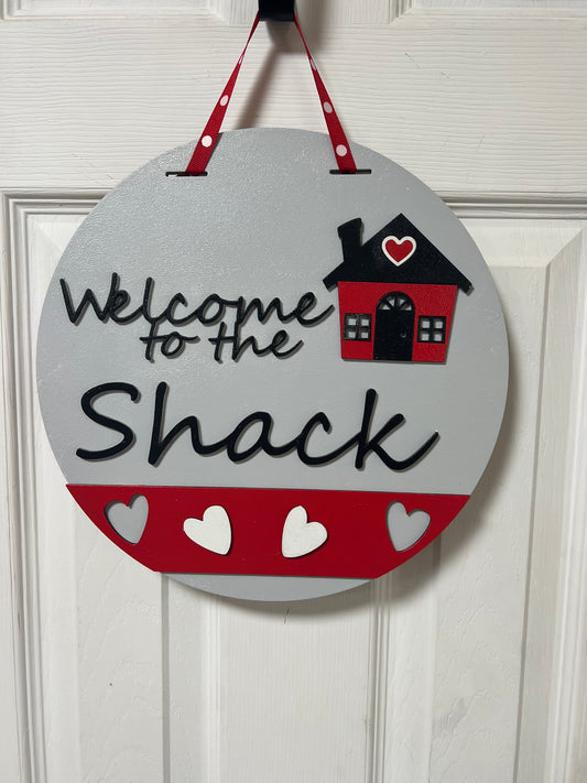 3 - 12in Welcome to the Shack